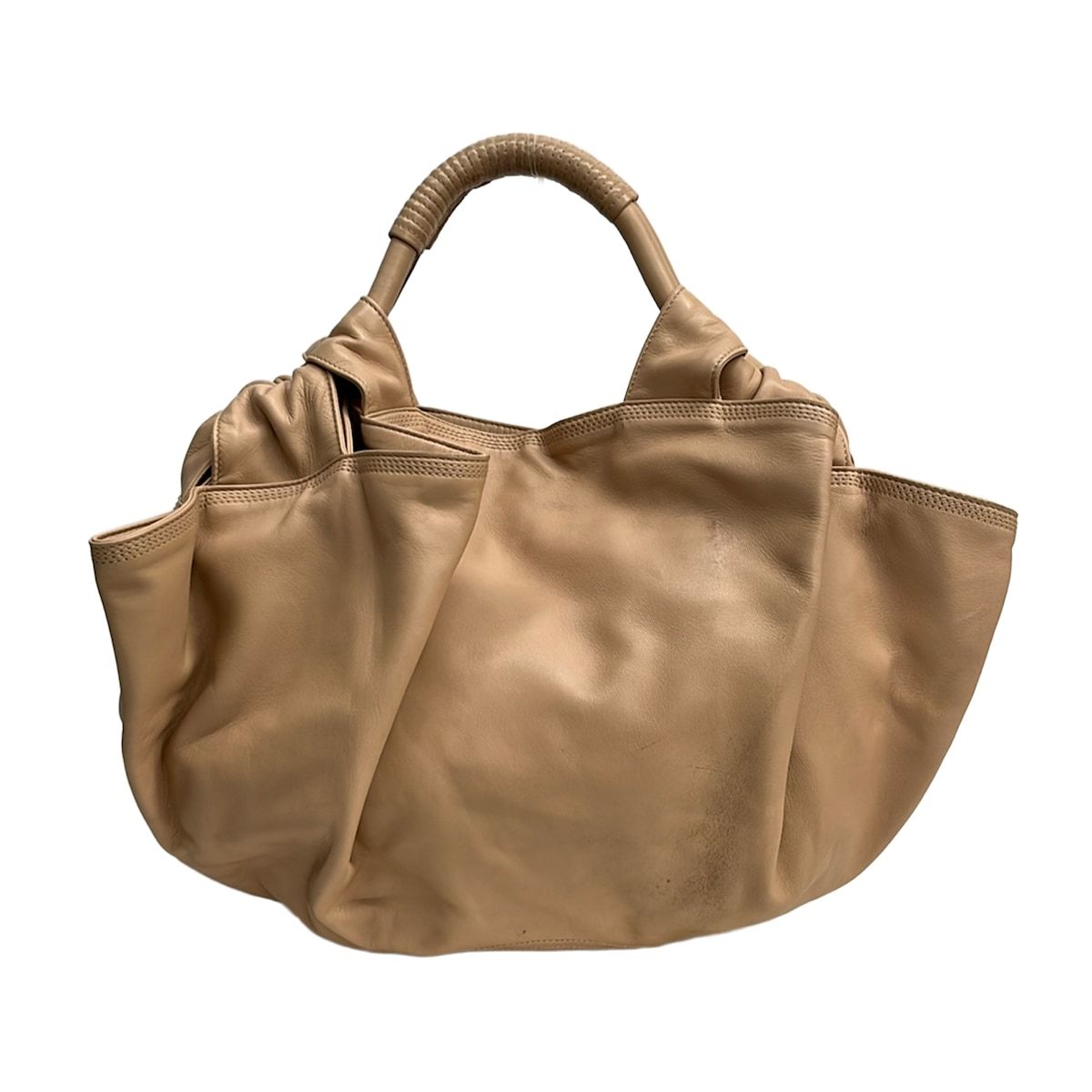 Loewe Handbag Nappa Eye les Beiges Leather — view 3