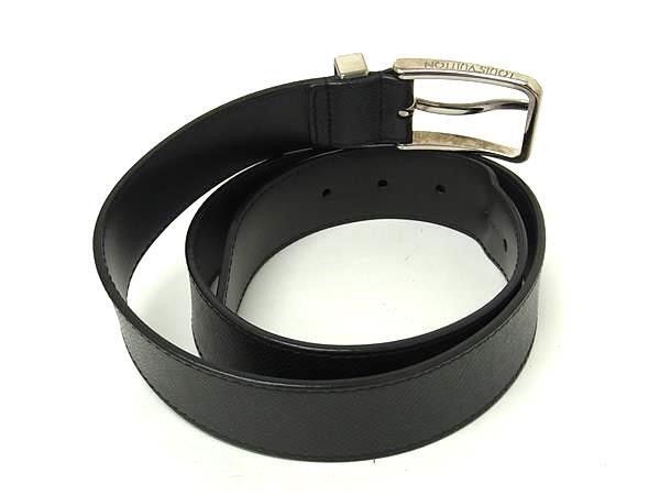 Louis Vuitton Belt Taiga Ceinture Pont Neuf Ardoise Silver — view 2