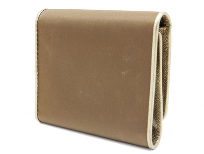 Prada Trifold Wallet Nylon Blanc Gold — view 2