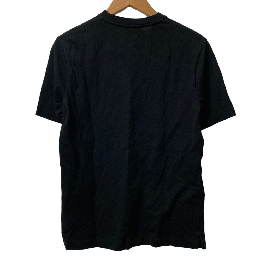 Hermes H Logo Embroidery Pique Short Sleeve T-Shirt Black Spring Summer XS — view 3