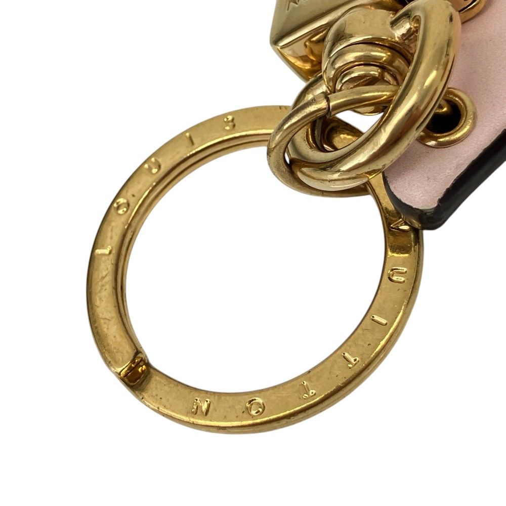Louis Vuitton Porte Cles LV Bunny Monogram Key Ring Charm Pink Key Holder — view 6