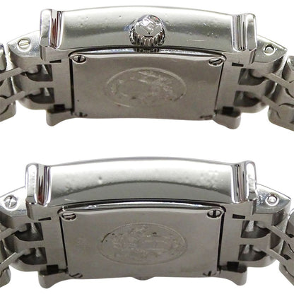 Hermes Watch H Mini Pink Shell Quartz Stainless Steel Silver — view 3
