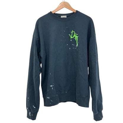 Dior Homme Cactus Jack Travis Scott Sweatshirt Black Navy Spring Summer Fall L