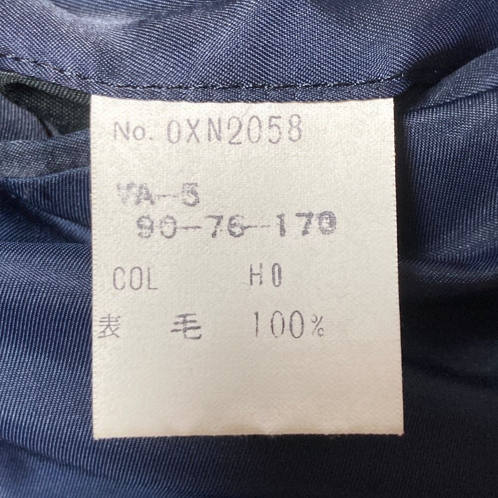 Dior Monsieur Logo Silver Button Wool Tailored Jacket Navy Blue Spring Summer — view 7
