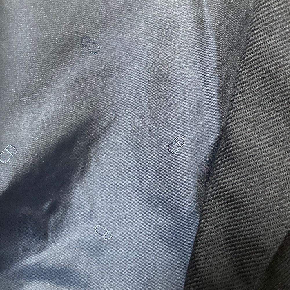 Dior Monsieur Logo Silver Button Wool Tailored Jacket Navy Blue Spring Summer — view 5