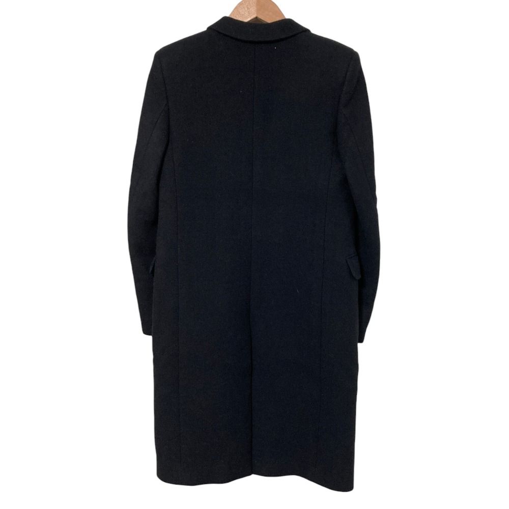 Saint Laurent Paris Hedi Slimane Era Wool Chesterfield Black Autumn Winter 34 — view 2