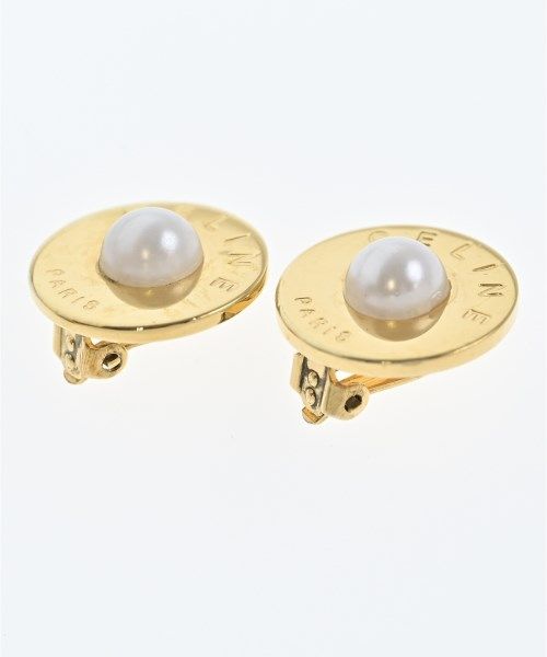 Celine Earrings Gold — view 4