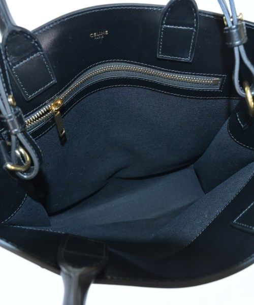 Celine Vertical Cabas Small Tote Bag Black — view 4