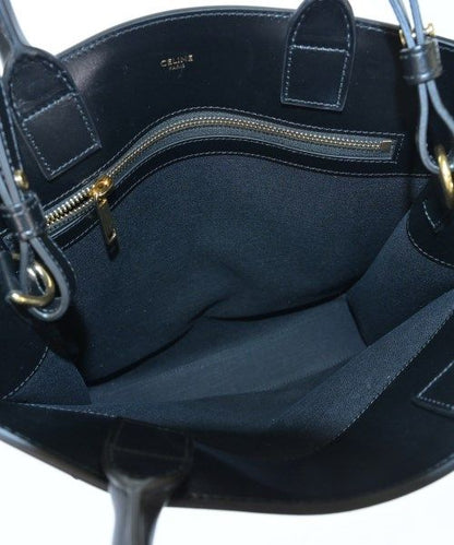 Celine Vertical Cabas Small Tote Bag Black — view 4