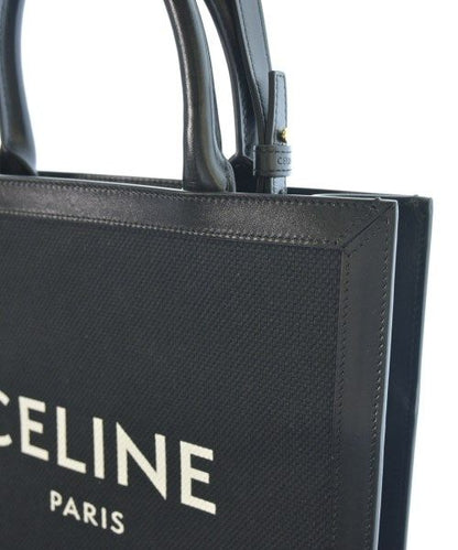 Celine Vertical Cabas Small Tote Bag Black — view 8