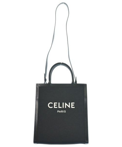 Celine Vertical Cabas Small Tote Bag Black — view 3