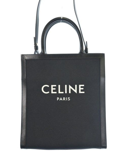 Celine Vertical Cabas Small Tote Bag Black