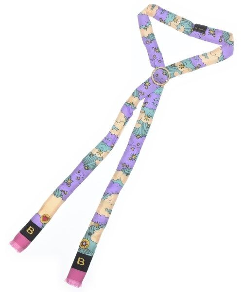 Bvlgari Twilly Bandana Scarf Blue