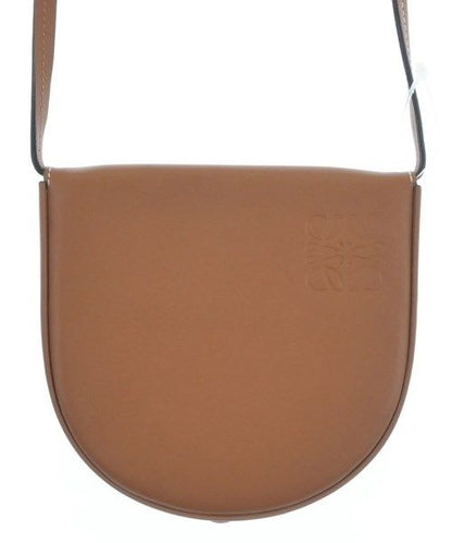 Loewe Anagram Heel Shoulder Bag Beige