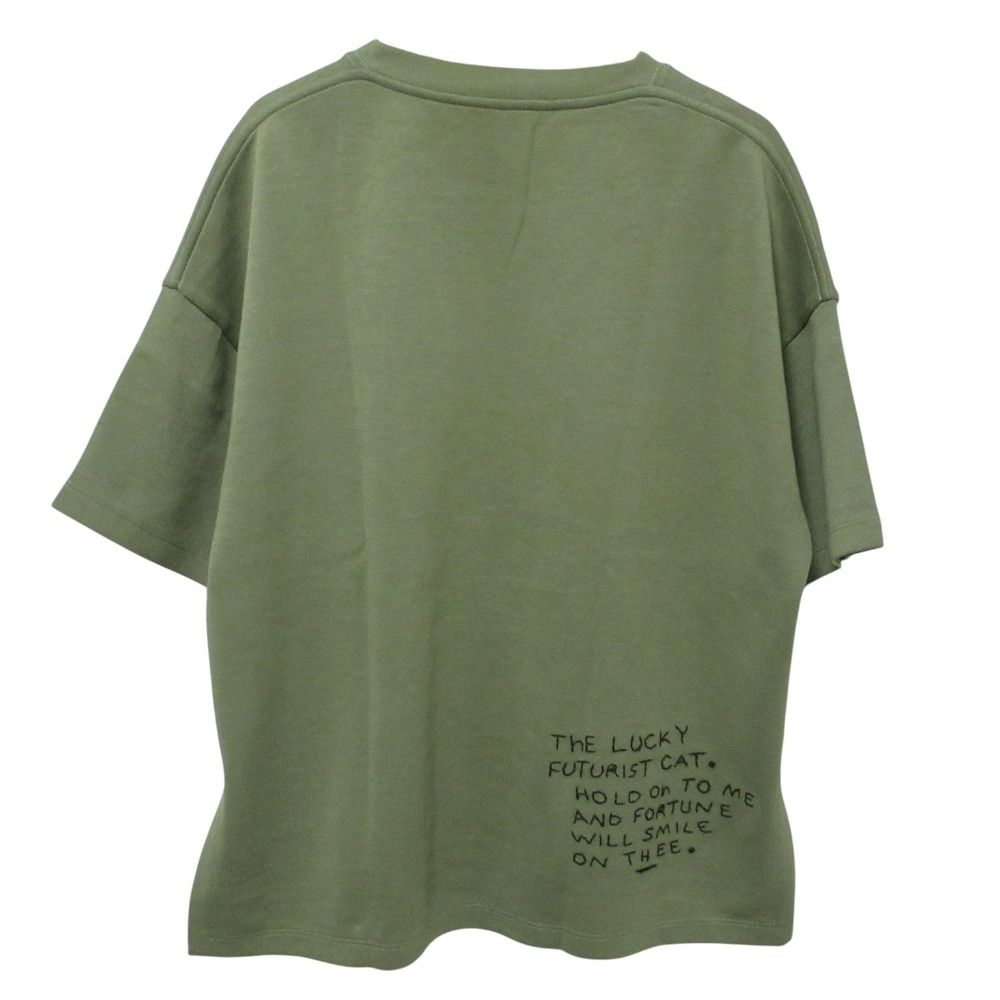 Loewe Anagram Embroidery T-Shirt Khaki Spring Summer S — view 2