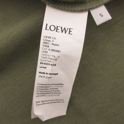 Loewe Anagram Embroidery T-Shirt Khaki Spring Summer S — view 7