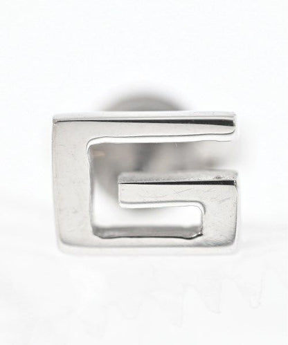 Gucci Square G Single Earring 18K White Gold 750 — view 3
