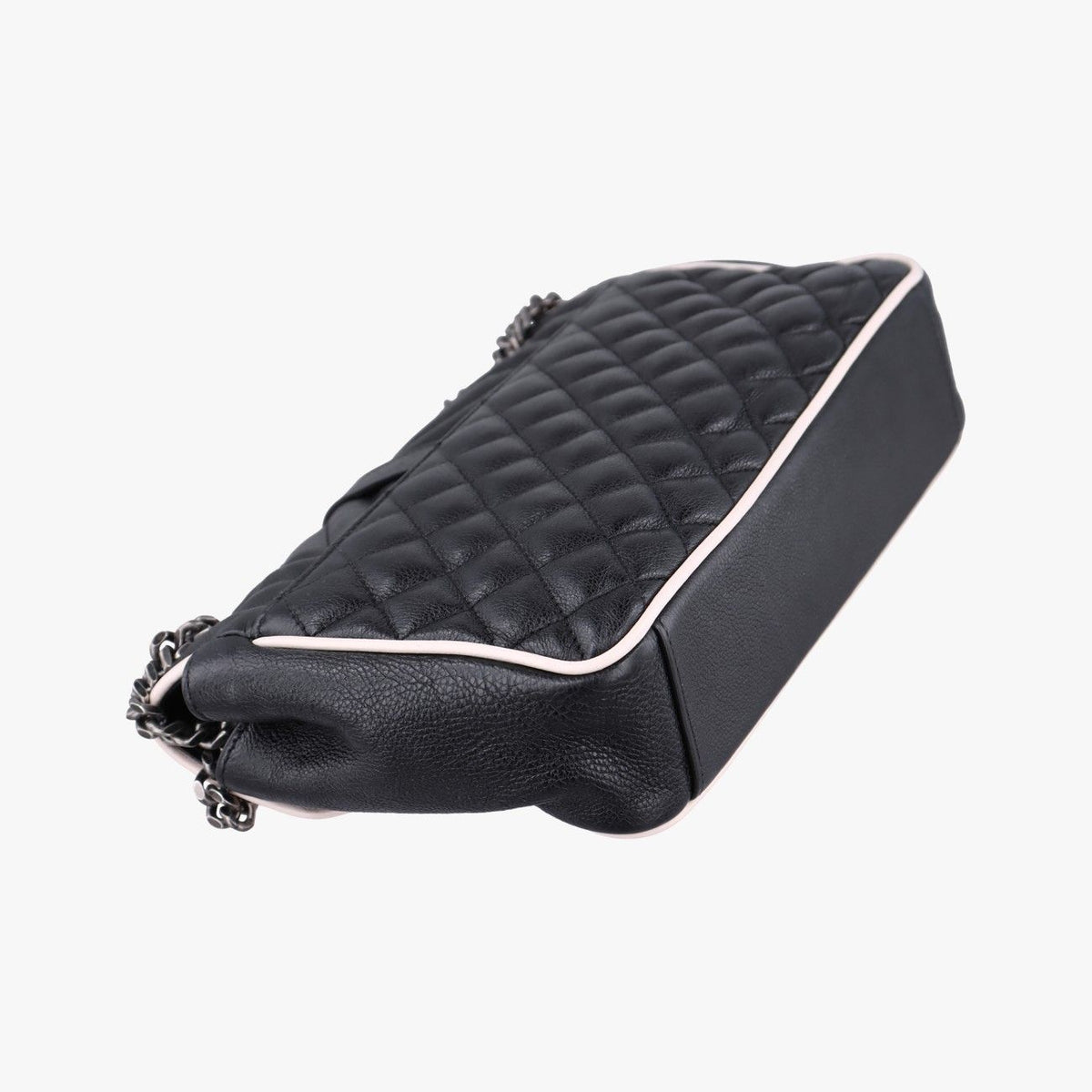 Saint Laurent Envelope Black White Leather — view 7