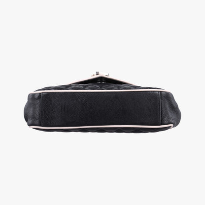 Saint Laurent Envelope Black White Leather — view 3