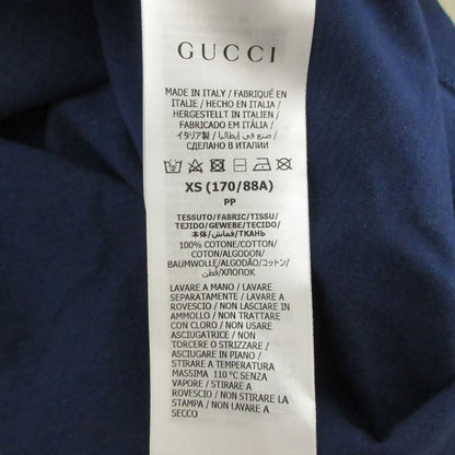Gucci Tiger Print Short Sleeve T-Shirt Navy Spring Summer XS — view 6