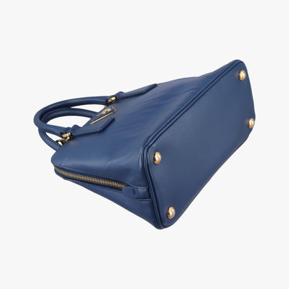 Prada Promenade Blue Saffiano Leather 31 — view 5