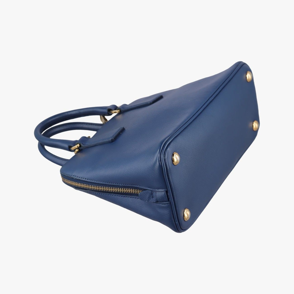 Prada Promenade Blue Saffiano Leather 31 — view 7