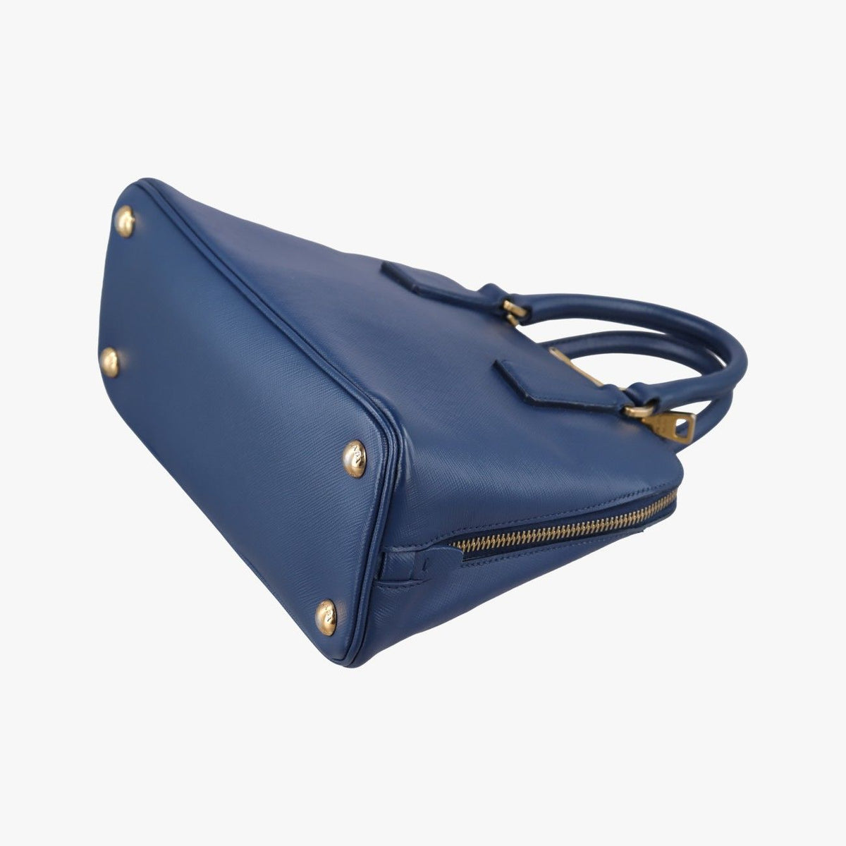 Prada Promenade Blue Saffiano Leather 31 — view 6