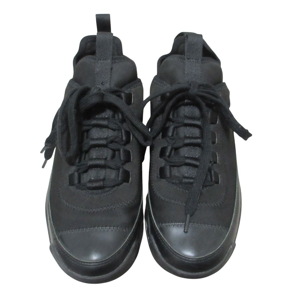 Chanel Clear Quilted CC Logo Sneakers Black Spring Summer Fall Winter — view 5