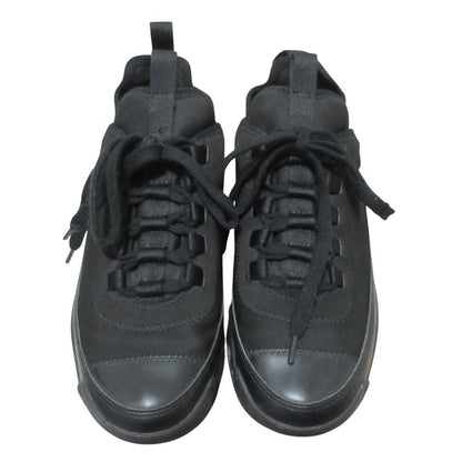 Chanel Clear Quilted CC Logo Sneakers Black Spring Summer Fall Winter — view 5