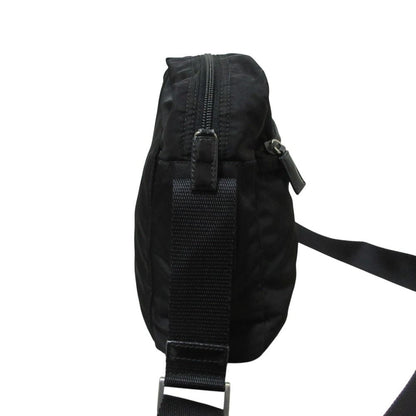 Prada Vela Nylon Shoulder Camera Bag Black — view 7