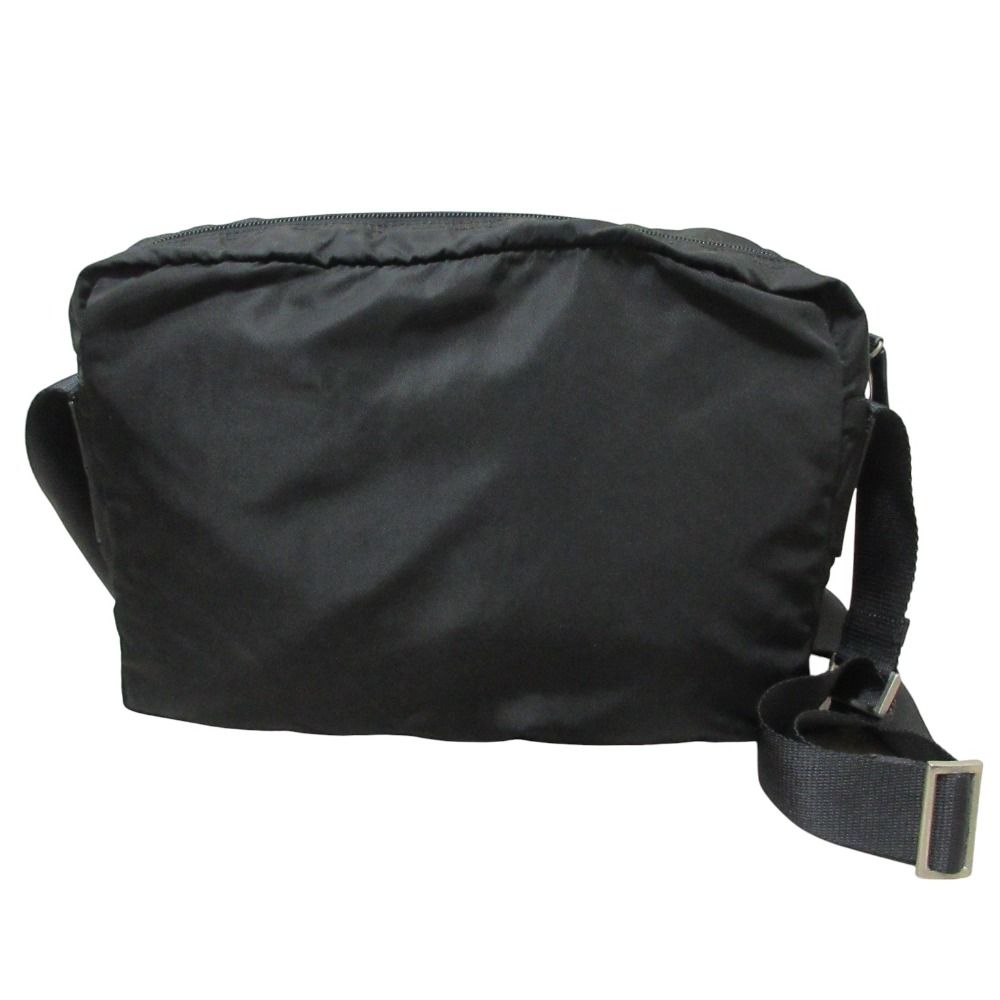 Prada Vela Nylon Shoulder Camera Bag Black — view 2