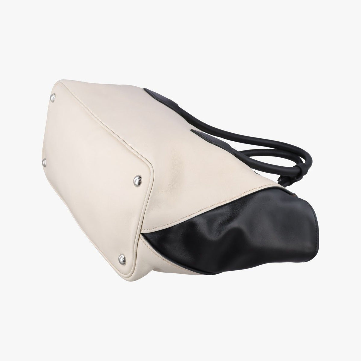 Prada Tote Bag White Leather — view 4
