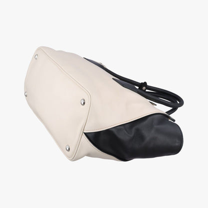 Prada Tote Bag White Leather — view 6