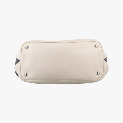 Prada Tote Bag White Leather — view 3