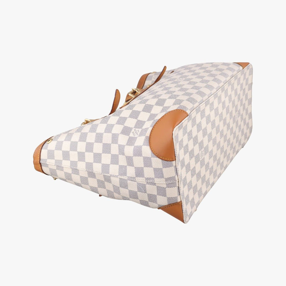Louis Vuitton Hampstead MM Azur Damier Canvas Tote Bag — view 5