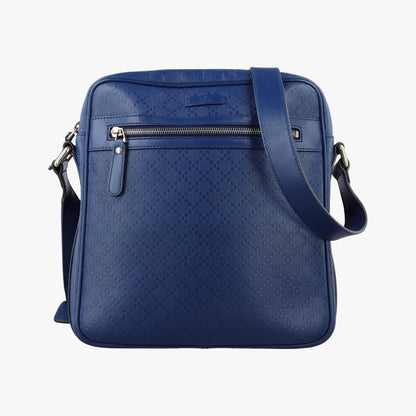 Gucci Diamante Messenger Blue Leather