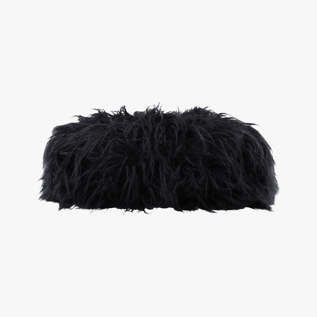 Prada Canapa Black Suede Fur 14 — view 3