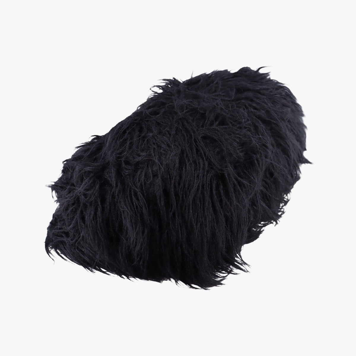 Prada Canapa Black Suede Fur 14 — view 7