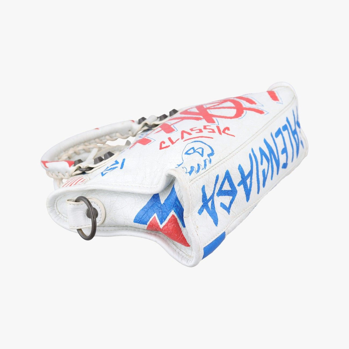 Balenciaga Classic Mini City Graffiti White Multicolor Arena — view 7