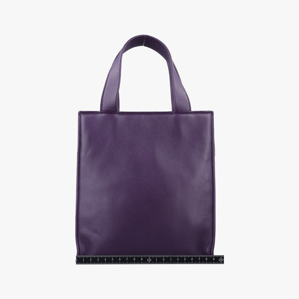 Prada Triangle Logo Purple Lambskin 31 — view 2