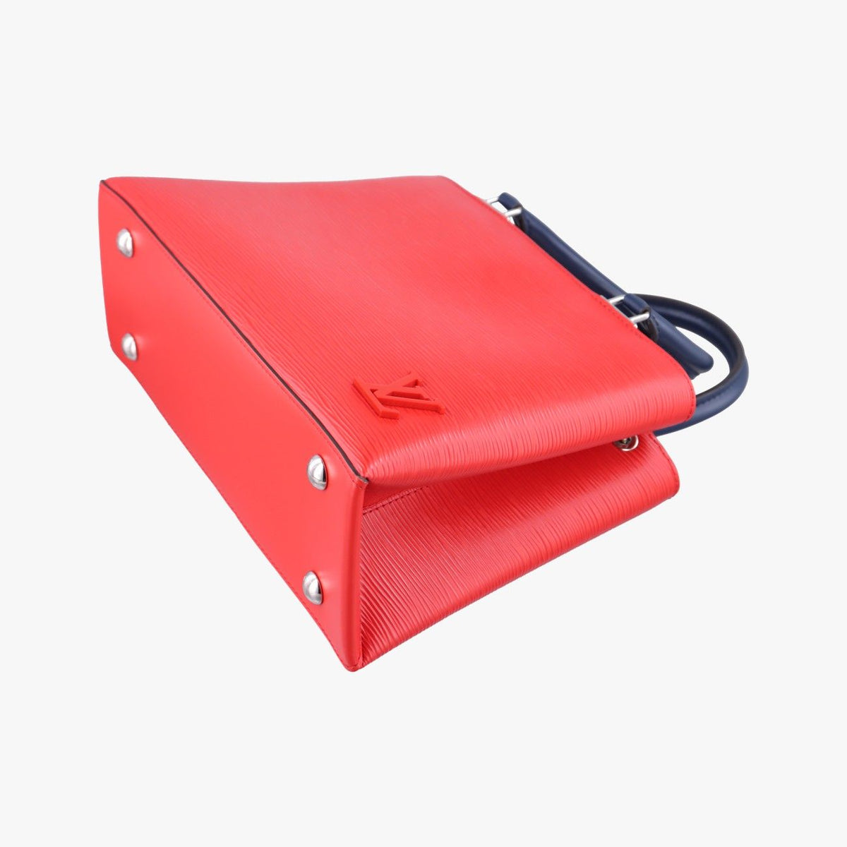 Louis Vuitton Kleber PM Red Blue Epi — view 4