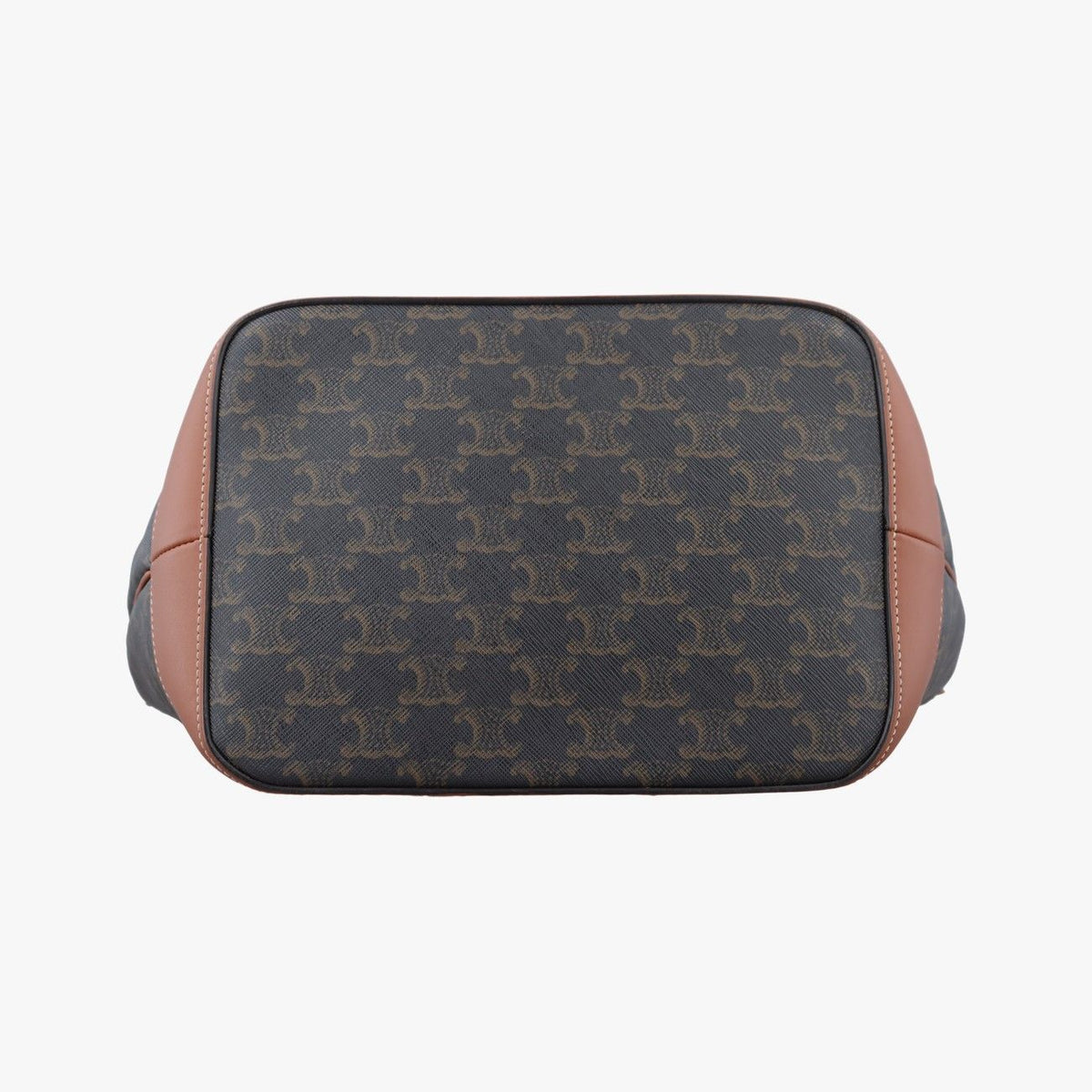 Celine Medium Bucket Brown Leather — view 3