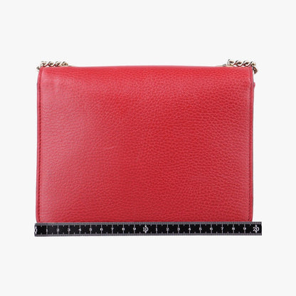 Gucci Interlocking G Red Leather — view 2