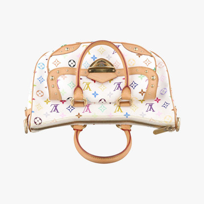 Louis Vuitton Rita Blanc Monogram Multicolor — view 8