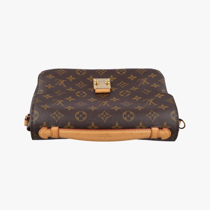 Louis Vuitton Pochette Metis MM Monogram Brown Canvas Handbag — view 8