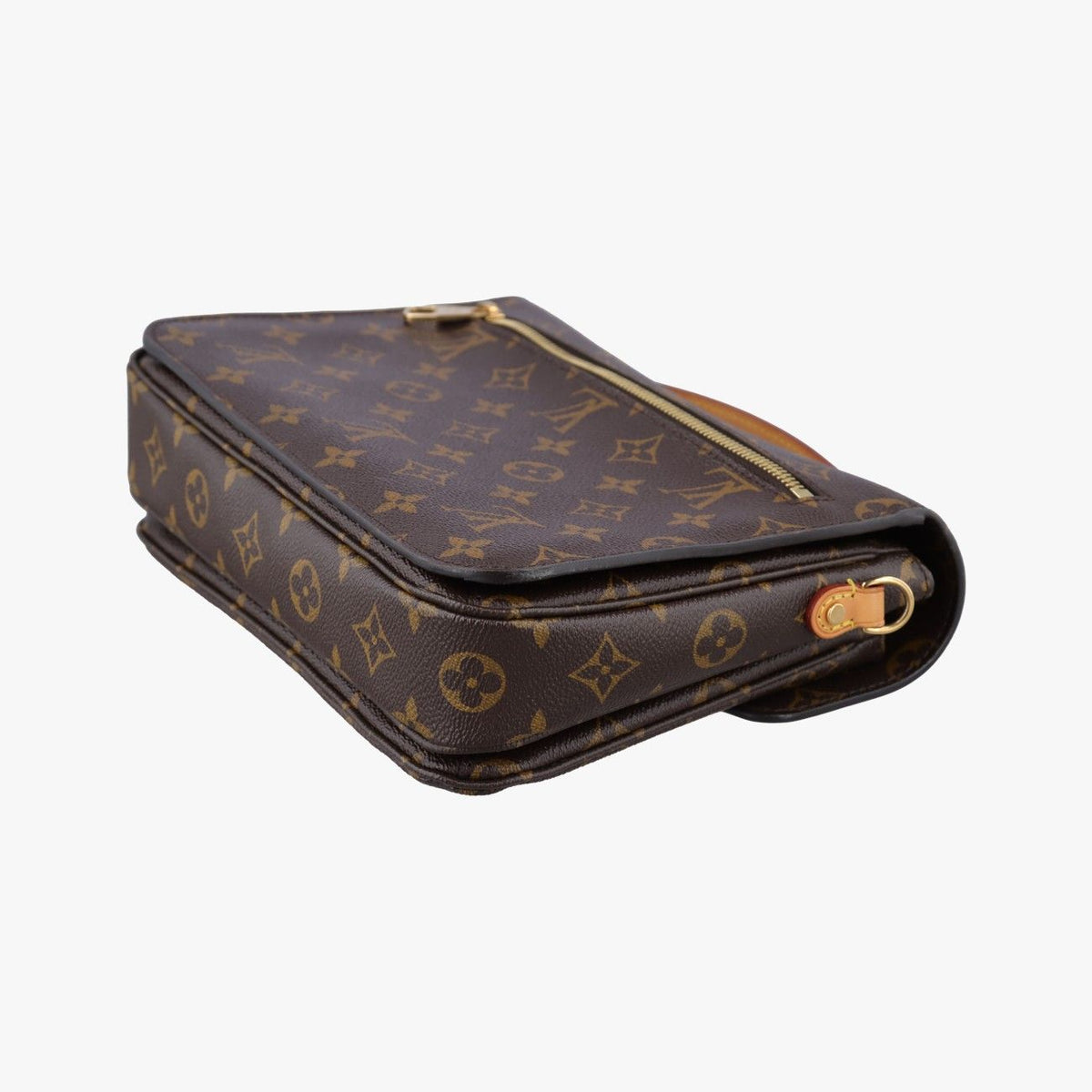 Louis Vuitton Pochette Metis MM Monogram Brown Canvas Handbag — view 6