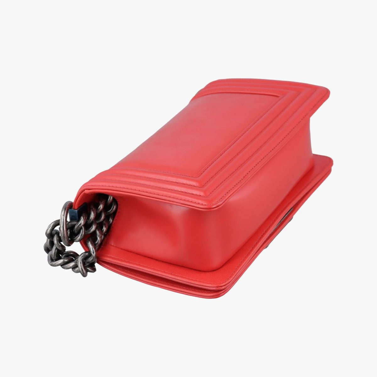 Chanel Boy Red Leather — view 7