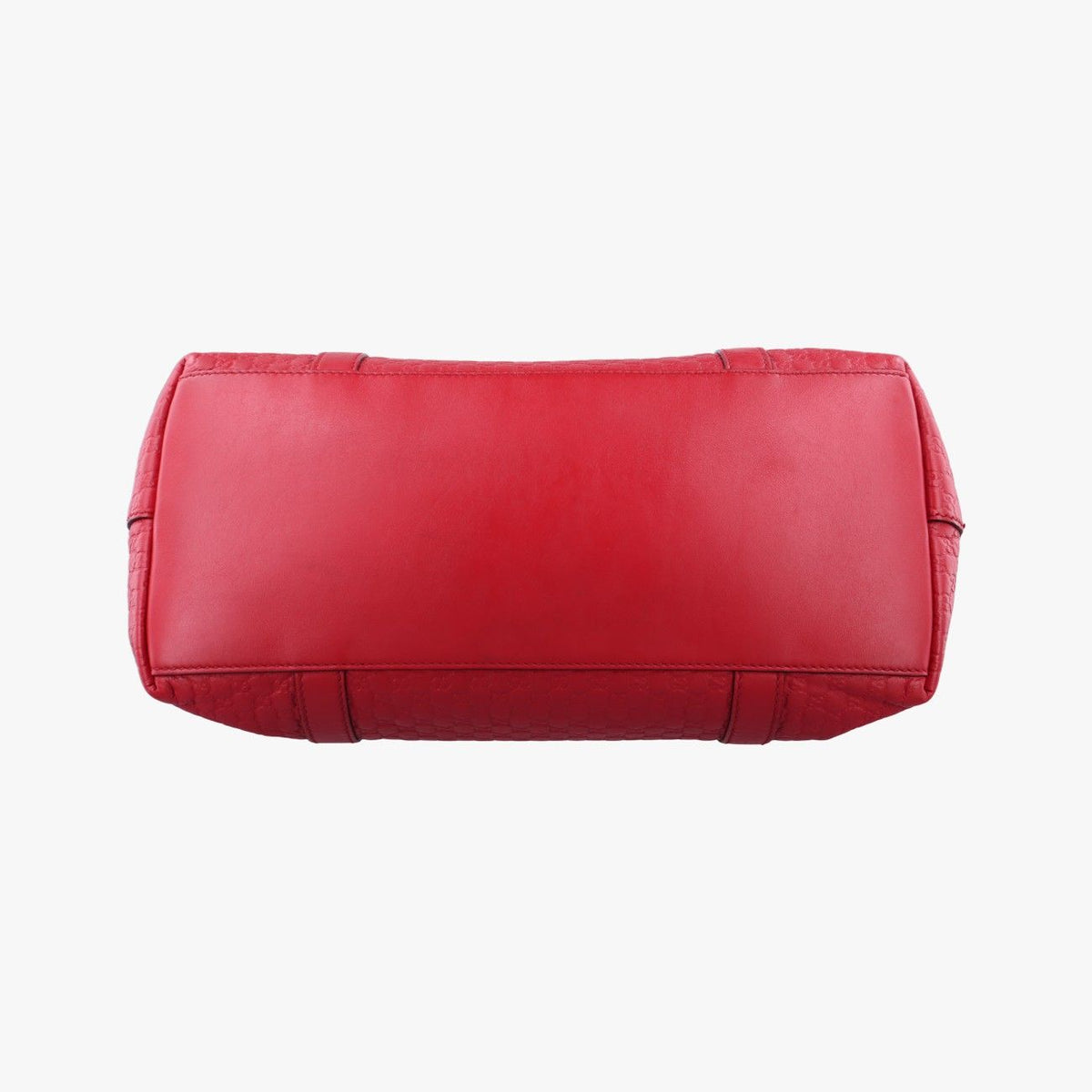 Gucci GG Charm Dome Red Leather Keychain — view 3