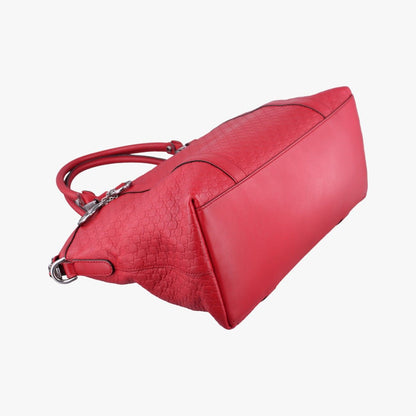 Gucci GG Charm Dome Red Leather Keychain — view 5
