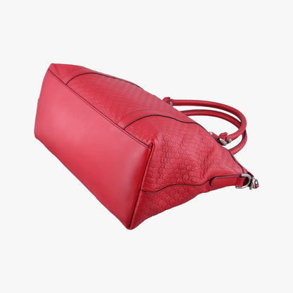 Gucci GG Charm Dome Red Leather Keychain — view 6